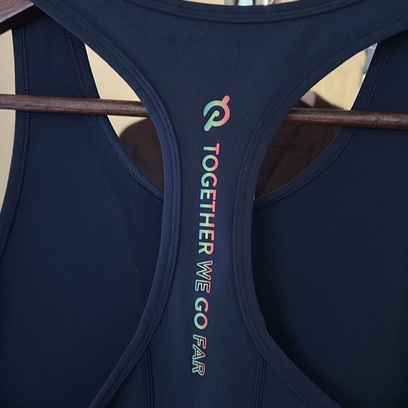 Navy Blue Athletic Tank Top - Picture 2 of 6